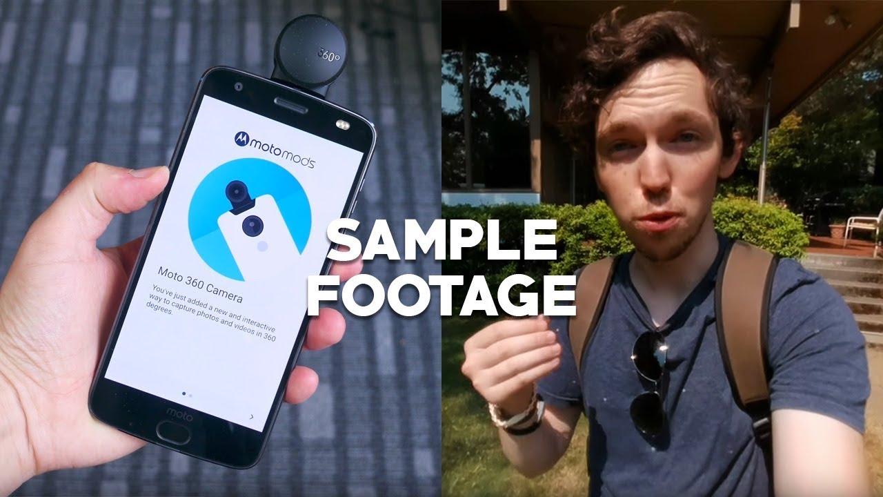 Moto 360 Camera Mod Sample Footage In 4K! 