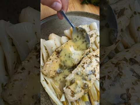 Винегрет с пореем и хеком / leek and hake vinaigrette #shorts #рецепт #винегрет