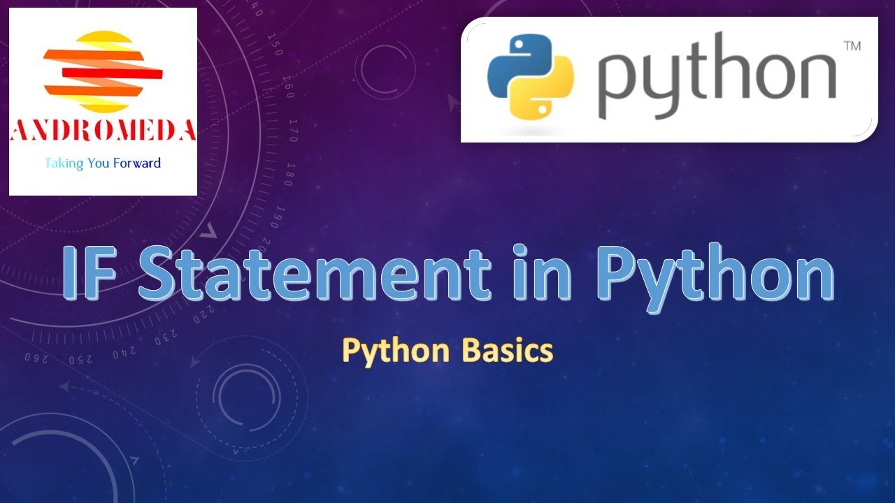 Python IF statement - YouTube