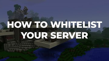 How To Whitelist People To Your Server