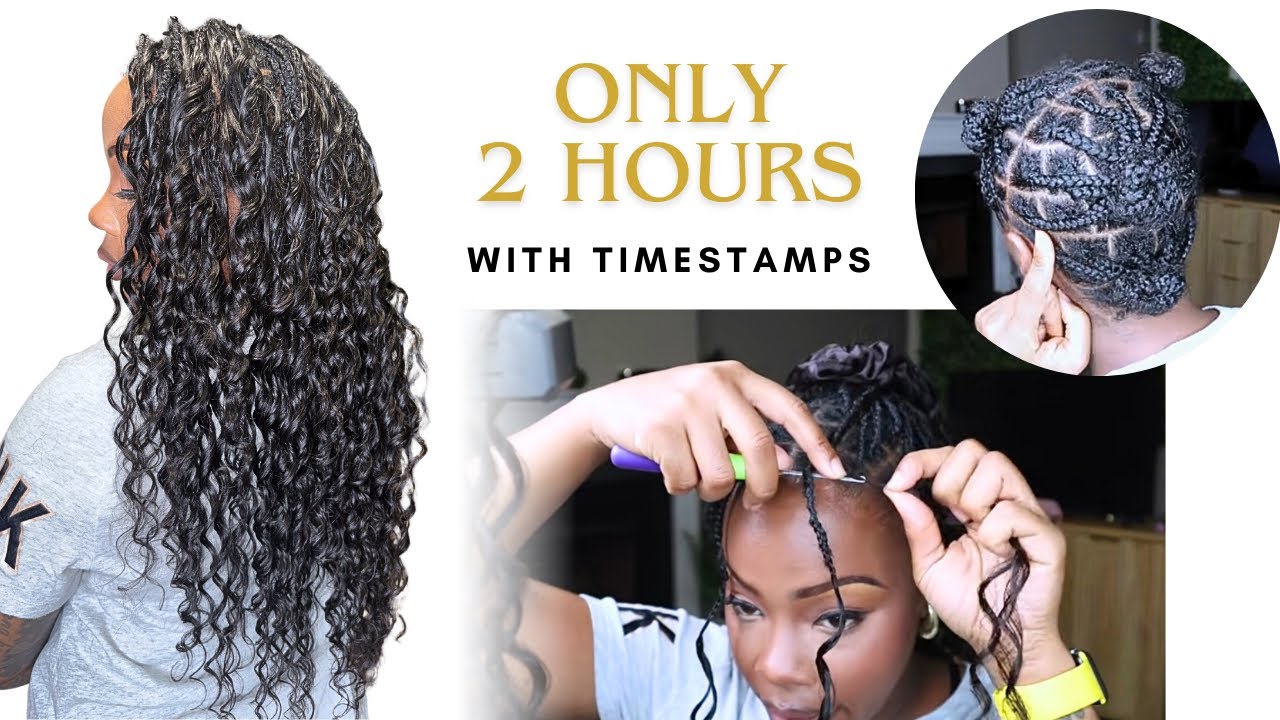 Miracle Knots The Easy Way.. Using My Way! Boho Crochet Braids Easy Take Down/ Removal Ft. EayonHair