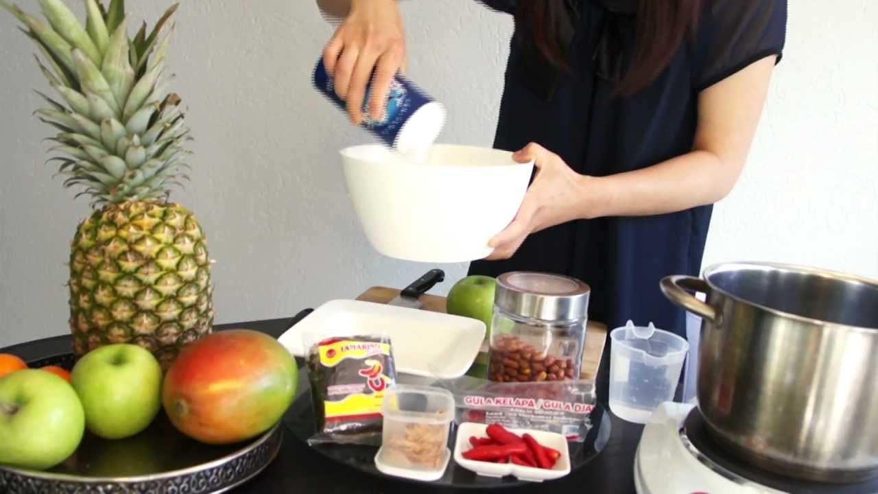 How To Make Rujak Manis