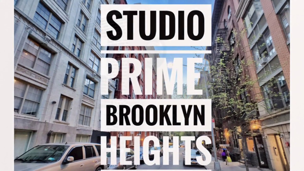 Video Tour Studio Apartment in Brooklyn Heights near Bridge NYC