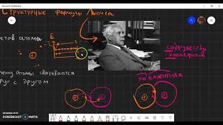 Структурные формулы Льюиса для атомов