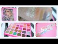 Morphe x jeffree star palette artistique  swatches seulement 