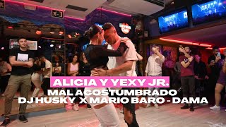 Mal Acostumbrado Bachata - Dj Husky / Alicia y Yexy Jr. Workshop Dance