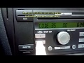 Ford Focus Mk2 Stereo Code