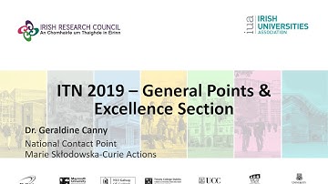 ITN 2019 General Points & Excellence (2/4)