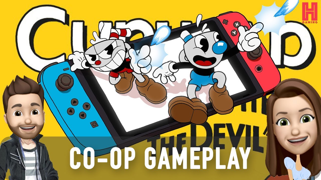 Cuphead Nintendo Switch Gameplay - 2 player co op - YouTube