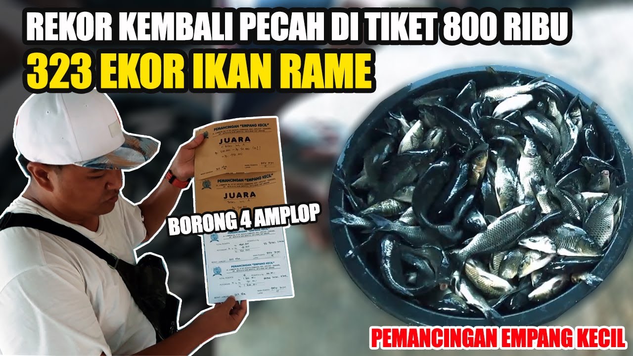 PECAH REKOR LAGI PAKE UMPAN YANG BERBEDA‼️ FULL DOUBLE DAN TRIPLE STRIKE‼️