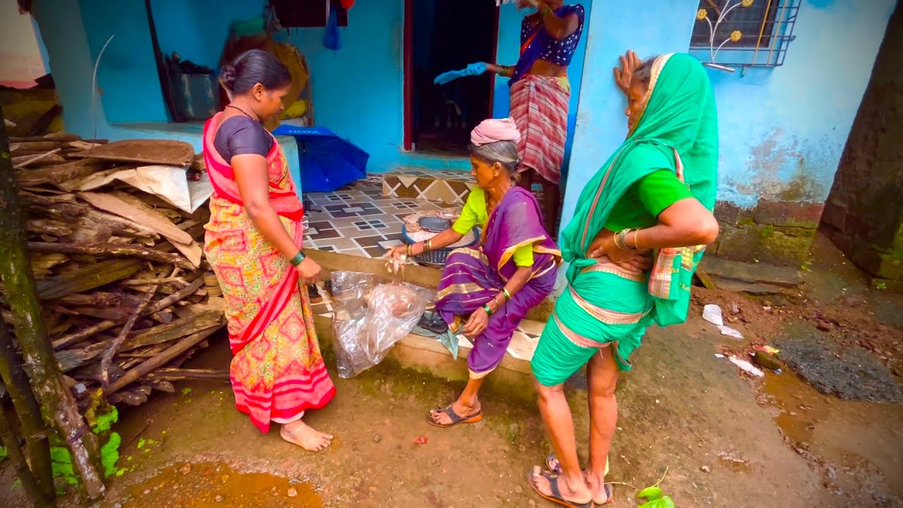 आई सोबत ओला जवळा आणि मांदेली विकायला फिरतोय |कोकणाती काही सुंदर गाव | पिटोरी गौरी आगमन