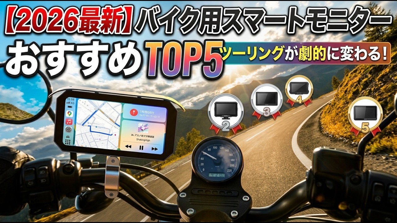 2026 Latest] Top 5 Recommended Motorcycle Smart Monitors: CarPlay