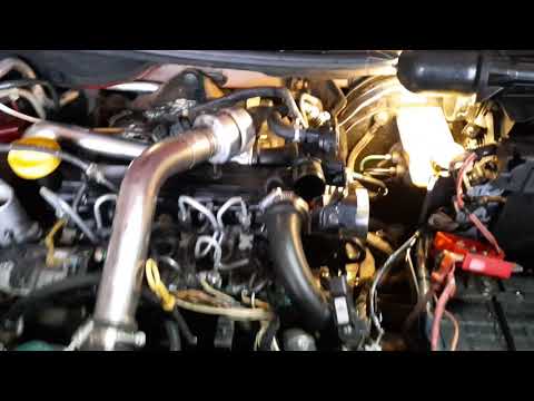 Замена термостата Renault Megane 2 1.5dci Delphi