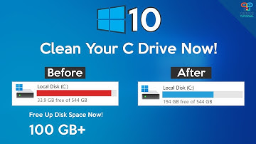How to Clean C Drive In Windows 10  (Speed Up Your PC)