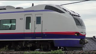 特急しらゆき2号新井行き【4K】E653系H203編成信越本線上り52M