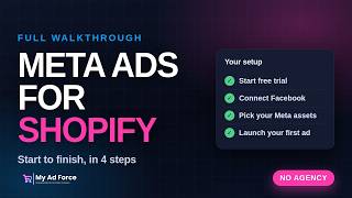 How to Set Up Meta Ads for Shopify in 4 Steps (My Ad Force Onboarding)