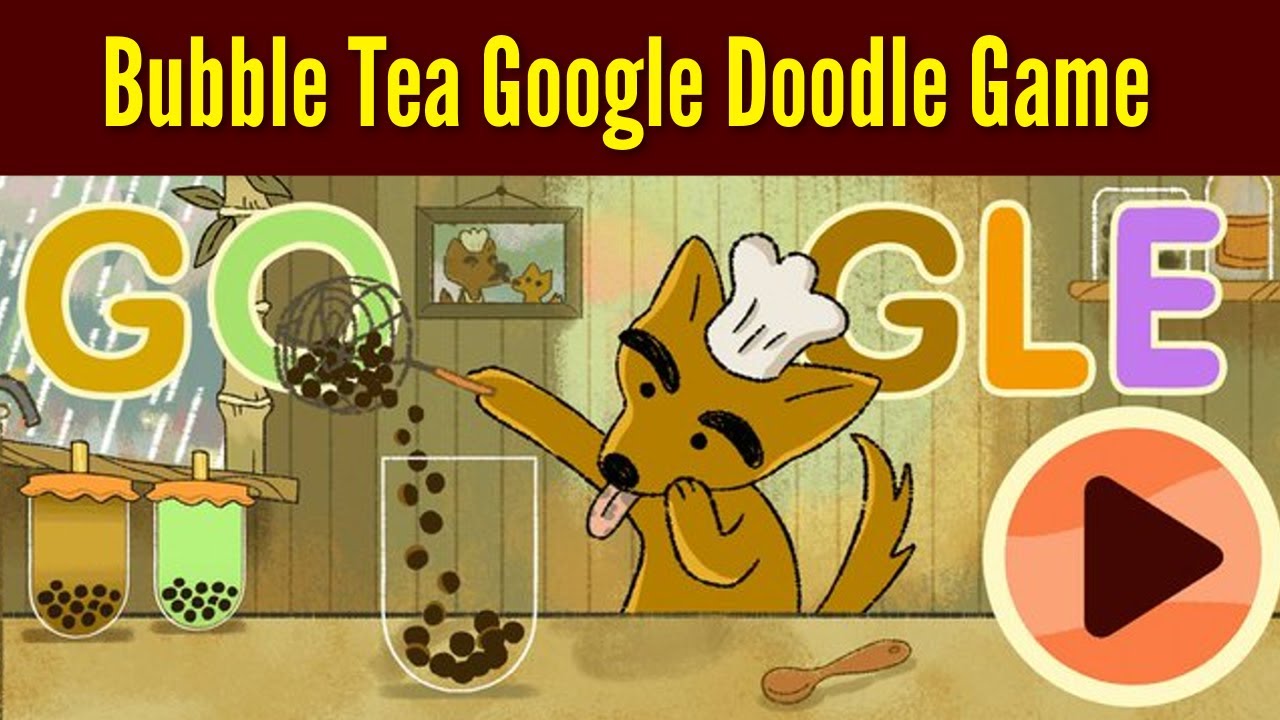 bubble tea: Google Doodle celebrates Bubble Tea; Easy way to make it at  home