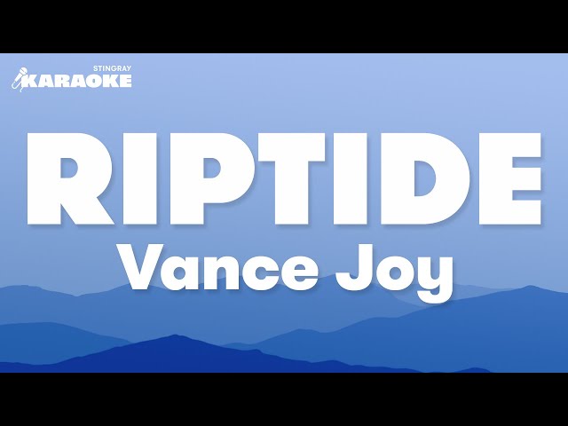 Vance Joy - Riptide (Karaoke Version) - YouTube