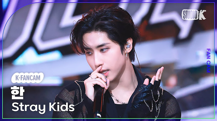 [K-Fancam] 스트레이 키즈 한 직캠 'Chk Chk Boom'(Stray Kids HAN Fancam) @뮤직뱅크(Music Bank) 240719