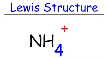 NH4+ Lewis Structure - Ammonium Ion