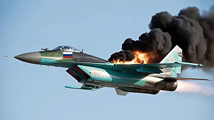 13 Minutes Ago! An F-16C Fighter Jet Shot Down a Russian MIG-29 Fighter Jet Over Moscow Airspace!