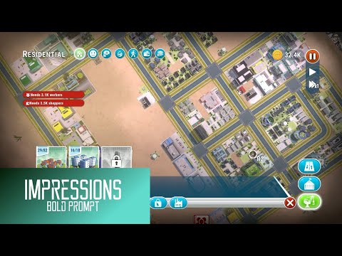 Cityscapes: Sim Builder Impressions (Apple Arcade)