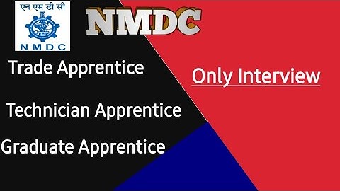 NMDC Apprentice 2023, Total 193, Apprentice For Diploma, B.Tech, ITI , Only Interview
