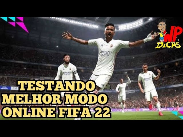 JOGANDO FIFA 22 ONLINE PELA PRIMEIRA VEZ !!! 