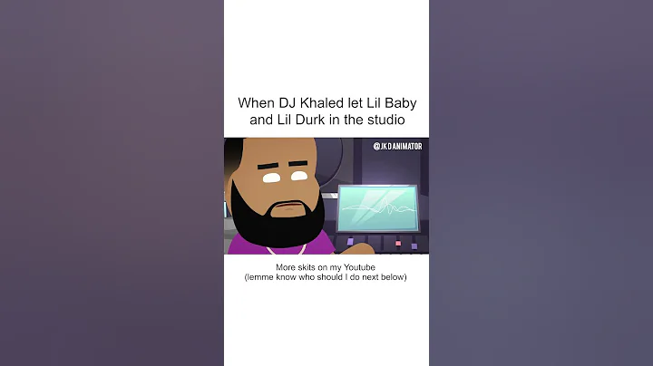 When DJ Khaled let Lil Baby & Lil Durk in the studio - EVERY CHANCE I GET | Jk D Animator