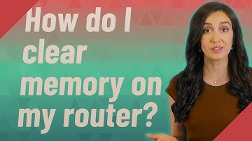 How do I clear memory on my router?