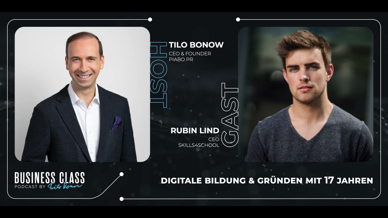 #9 Wie gründet man mit 17? Rubin Lind, Skills4School