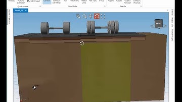 PSIPave3D™ Roadway Design - Create Mesh and FEM
