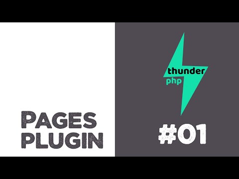 Pages plugin for thunderPHP Framework #01 | Plugin creation | Quick programming tutorial