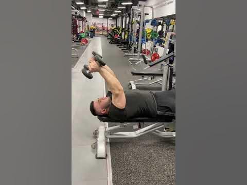 Французский жим с гантелями - YouTube