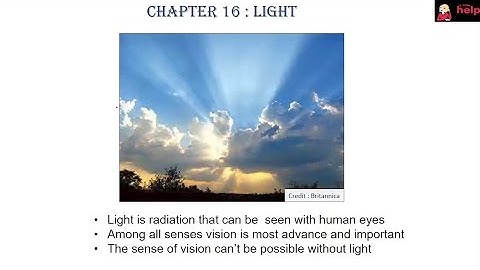 CBSE NCERT CLASS 8 SCIENCE  CHAPTER 16 (LIGHT) PART 1