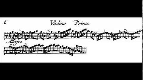 Tomaso Albinoni - Oboe Concerto Op. 7, No. 9