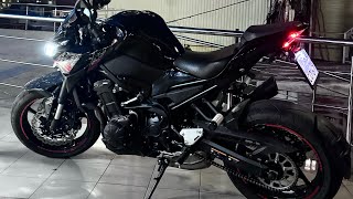 Купила свой первый мотоцикл Kawasaki z900 2020 года
