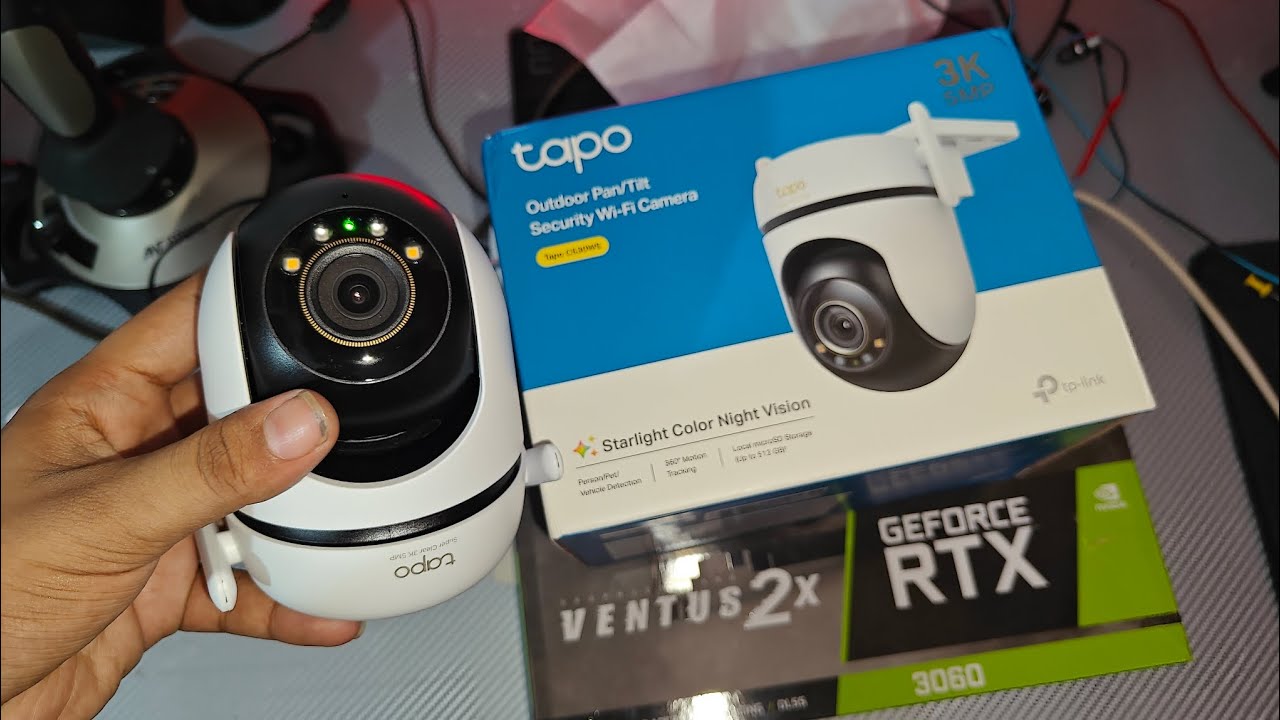Tapo C530WS 3K 5MP Outdoor Wi-Fi Security Camera Unboxing And