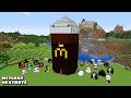 SURVIVAL MCFLOAT HOUSE WITH 100 NEXTBOTS in Minecraft - Gameplay - Coffin Meme
