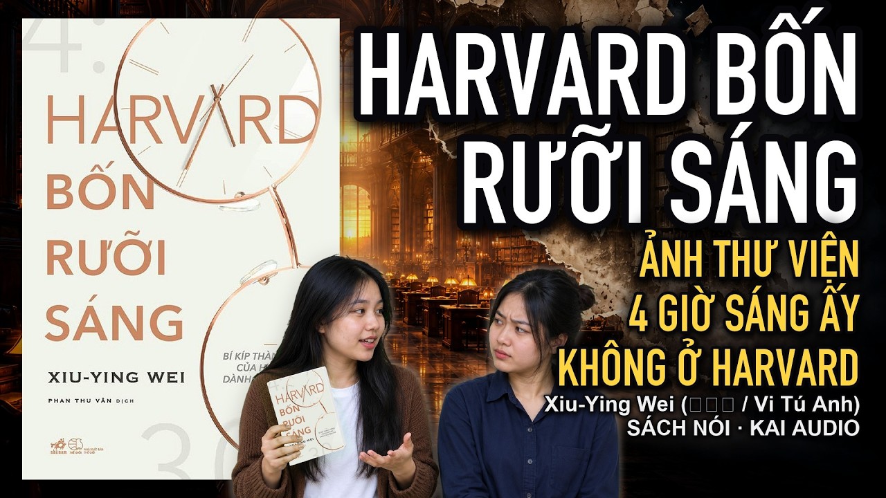 Tóm tắt sách Harvard bốn rưỡi sáng – Xiu-ying Wei: 5 ý chính