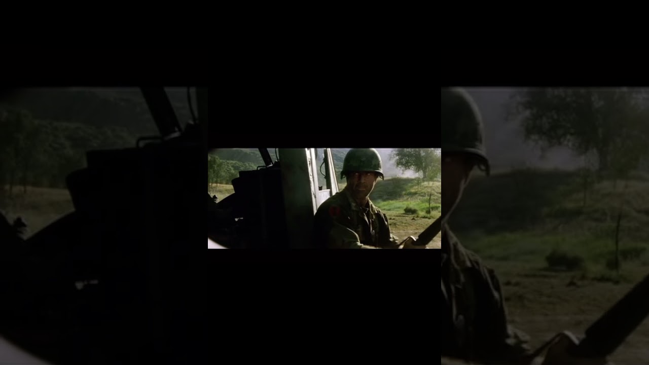 Col. Hal Moore was the first to step on the land and the last to step off the land 