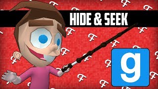 Gmod: Fairly Odd Parents, Trolling Teddy, Escape Window! (Garry's Mod Hide and Seek - Comedy Gaming)