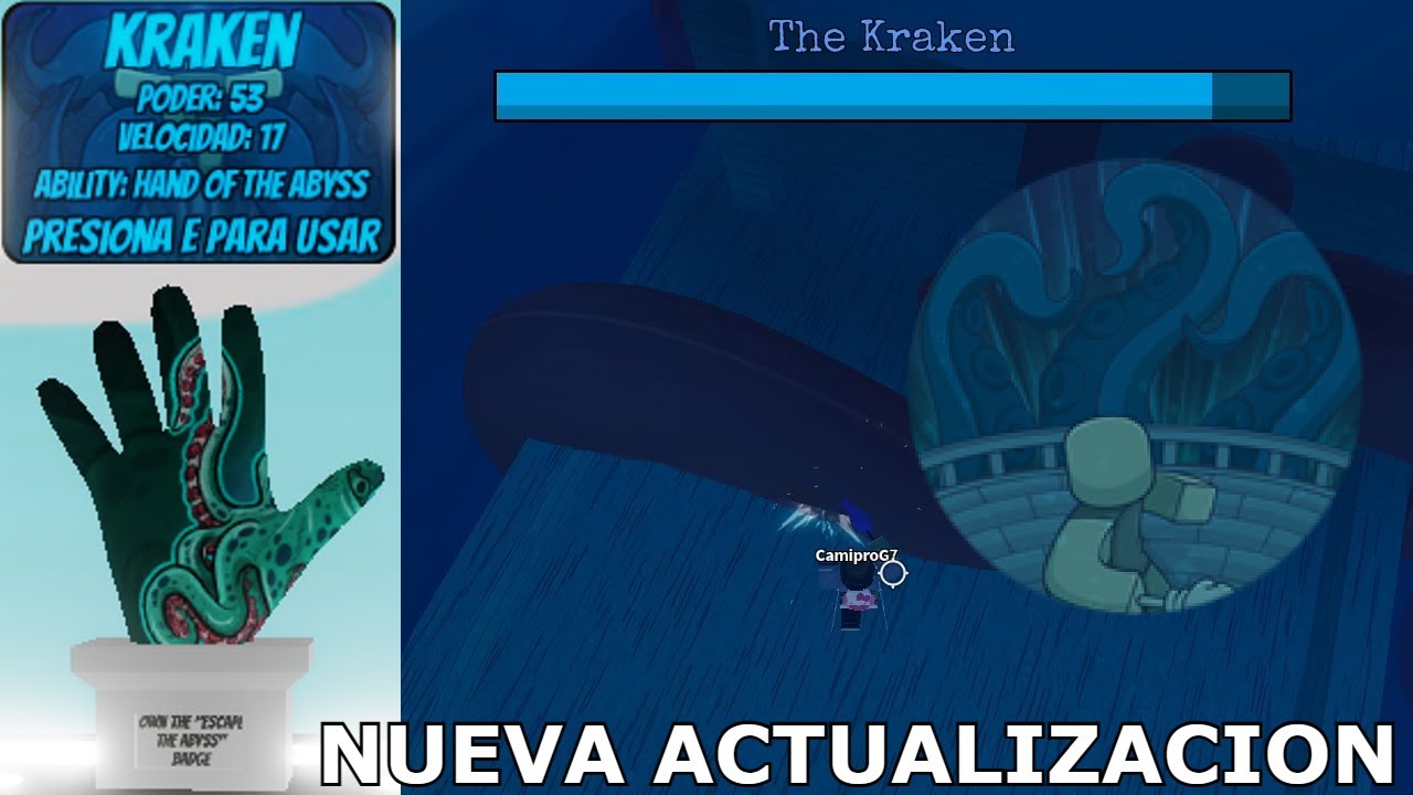 como-conseguir-el-kraken-glove-y-escape-the-abyss-badge