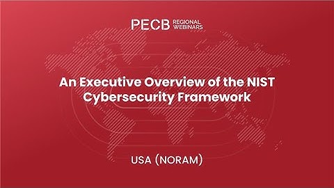 An Executive Overview of the NIST Cybersecurity Framework