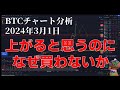 2024年3月1日ビットコイン相場分析