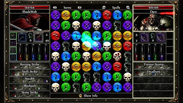 Puzzle Quest 2 - NDS - XBLA - Gameplay