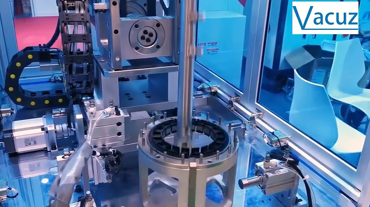 Vacuz Brushless Motor Precision Automatic BLDC Inner Stator Coil Needle Winding Machine Manufacturer