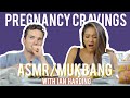 Pregnancy Cravings ASMR / Mukbang with Ian Harding | Shay Mitchell