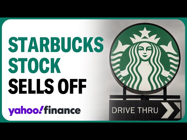 Starbucks stock sells off following Q2 earnings, sales decline class=