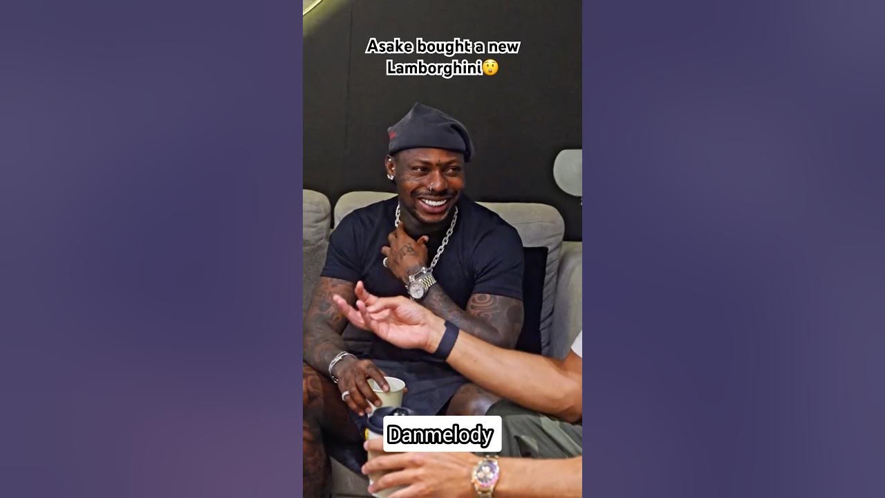 Asake on his new Lamborghini ๐ฒ Asake on his new Lamborghini ๐ฒ